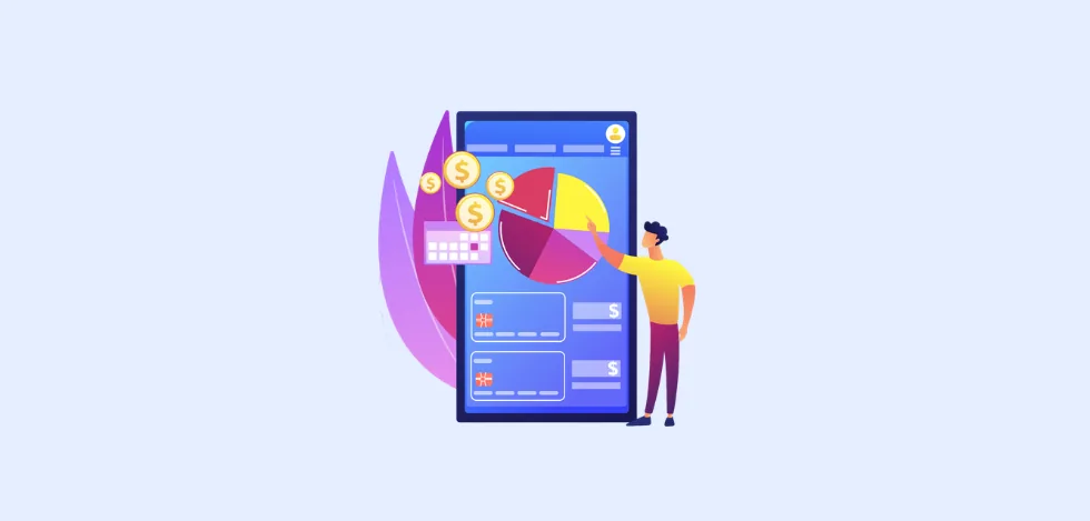 Campaign budget and reporting illustration for measuring guest post costs and return